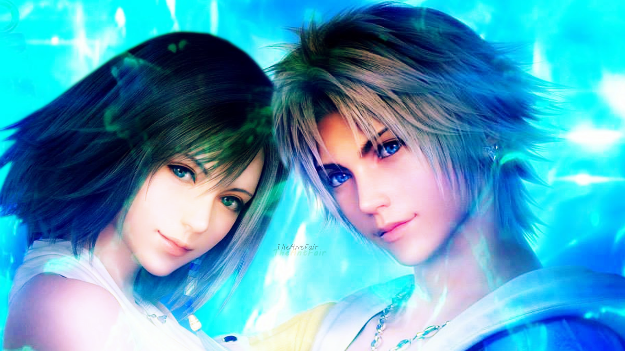 Final Fantasy X HD Tidus and Yuna by AntFair on DeviantArt
