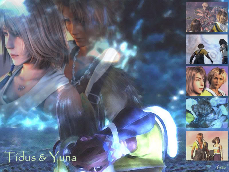 Wallpaper Final Fantasy X - Tidus And Yuna Photo by MoonMix ...