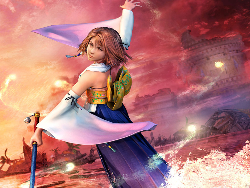 Final Fantasy X Wallpapers - Tidus, Yuna, Rikku, Wakka, Lulu, Auron