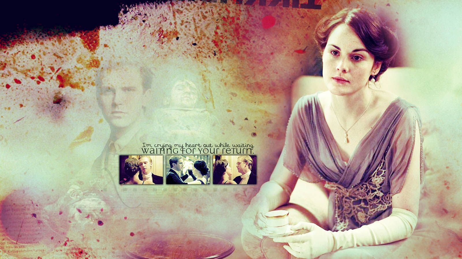 Wallpaper: Mary and Matthew of Downton Abbey by PharMafia-Soldier ...