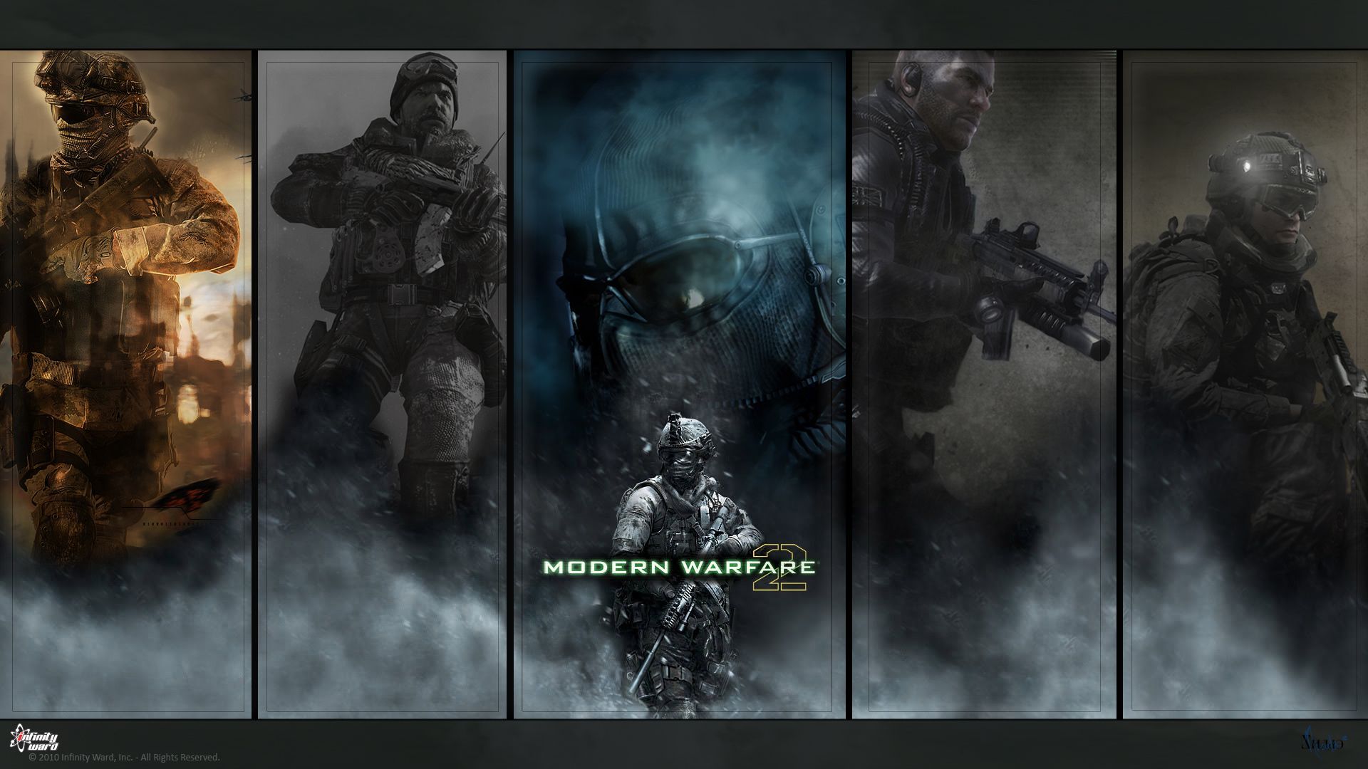 Modern Warfare HD Backgrounds