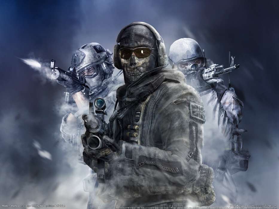 Download mobile wallpaper: Games, People, Men, Modern Warfare 2 ...