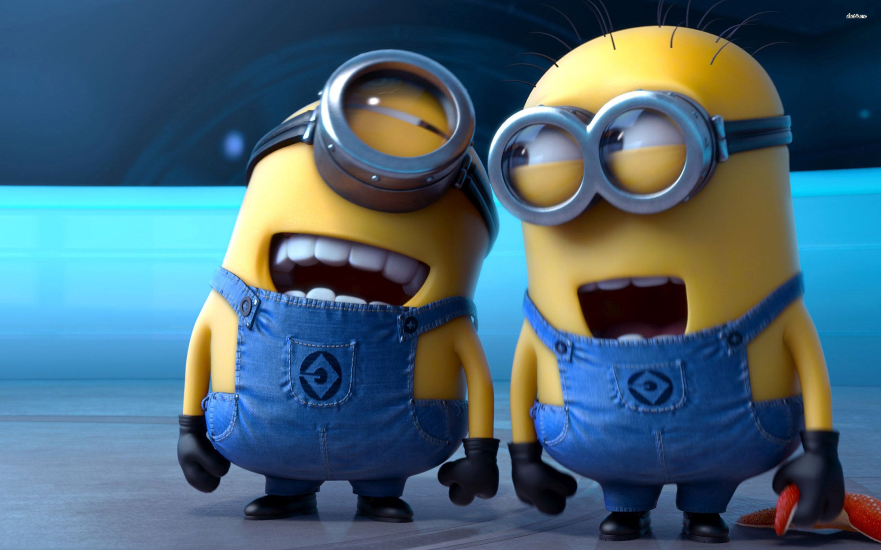 Despicable Me 2 Laughing Minions Wallpaper » WallDevil - Best free ...