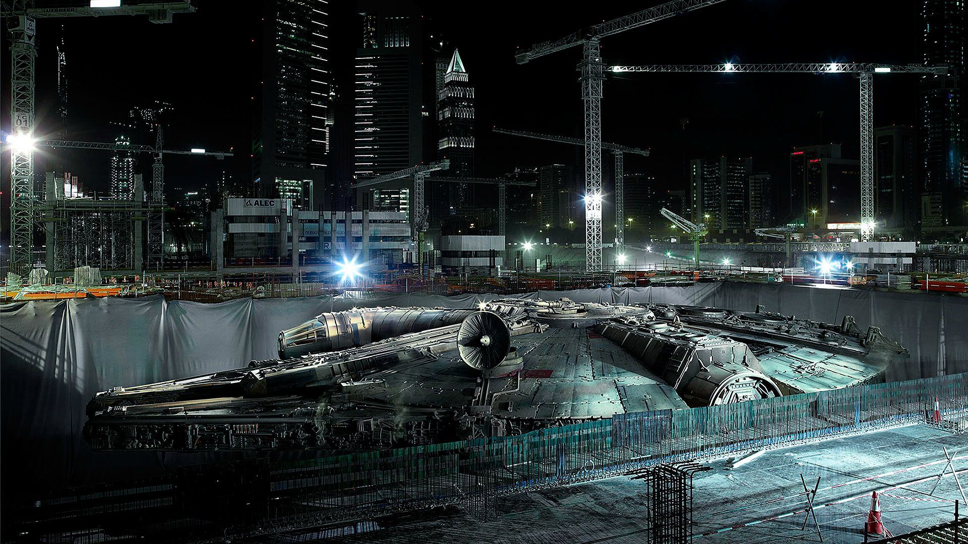 37 Millennium Falcon HD Wallpapers Backgrounds - Wallpaper Abyss