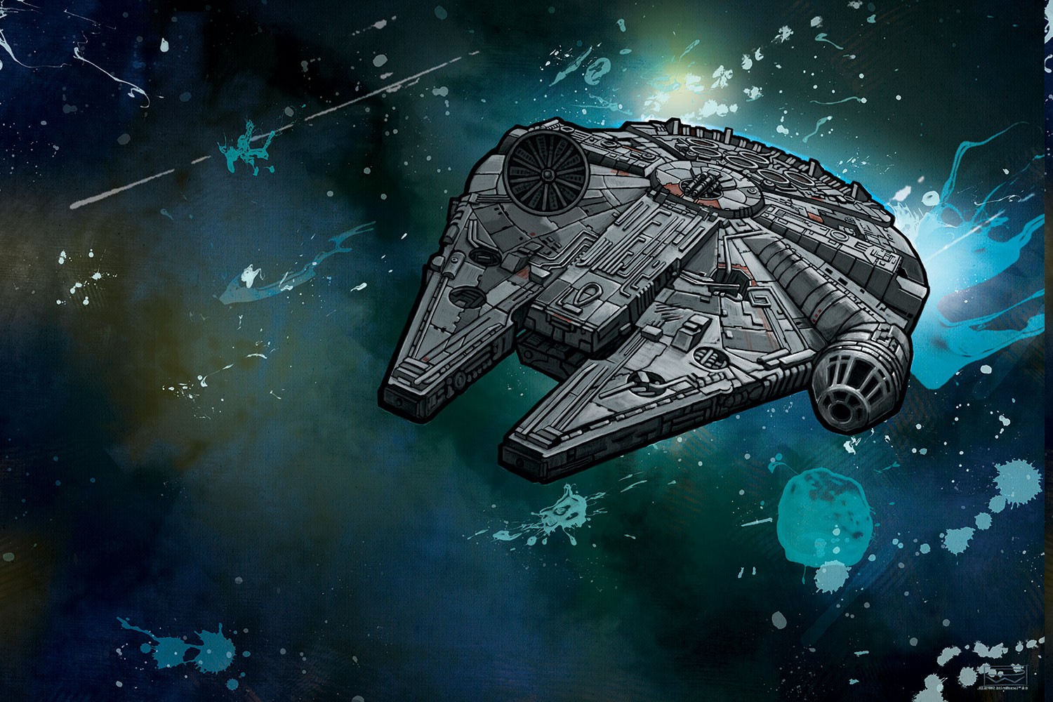 Star Wars, Join The Alliance, Millennium Falcon Wallpapers HD ...