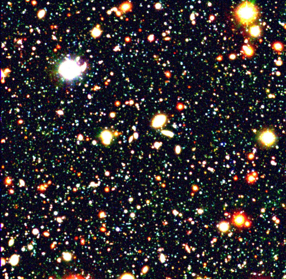 Hubble Deep Field Print - Pics about space