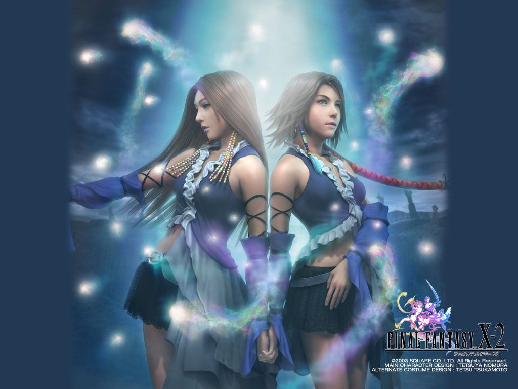 Final Fantasy 10-2 / X-2 / FFX-2 - Official Wallpapers