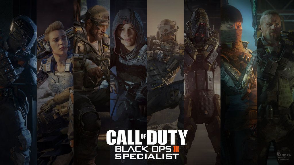 Call of Duty Black Ops 3 Wallpaper Specialist ALL by Brovvnie