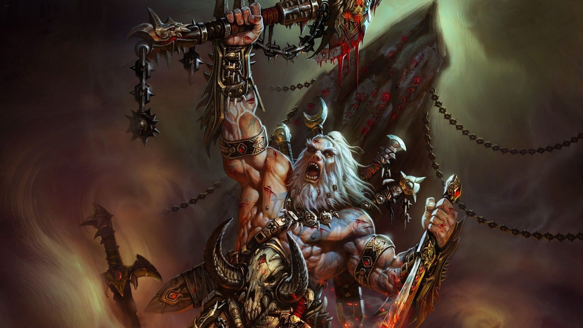 Diablo 3 - The Barbarian 1920x1080 (1080p) - Wallpaper - Games ...