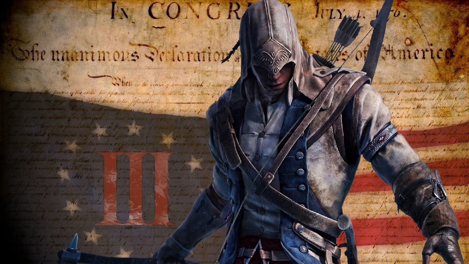 Assassin's Creed III - The Assassin's Wallpaper (32528128) - Fanpop
