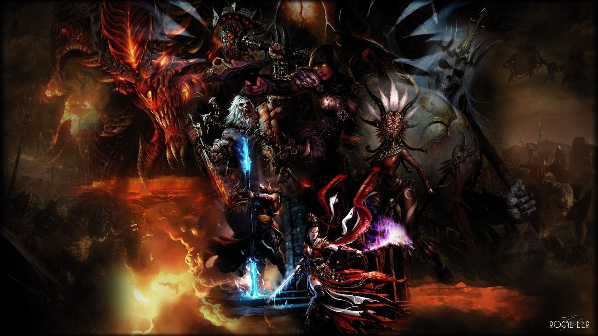 Diablo 3 Wallpaper Demon Hunter - Picture Gallery