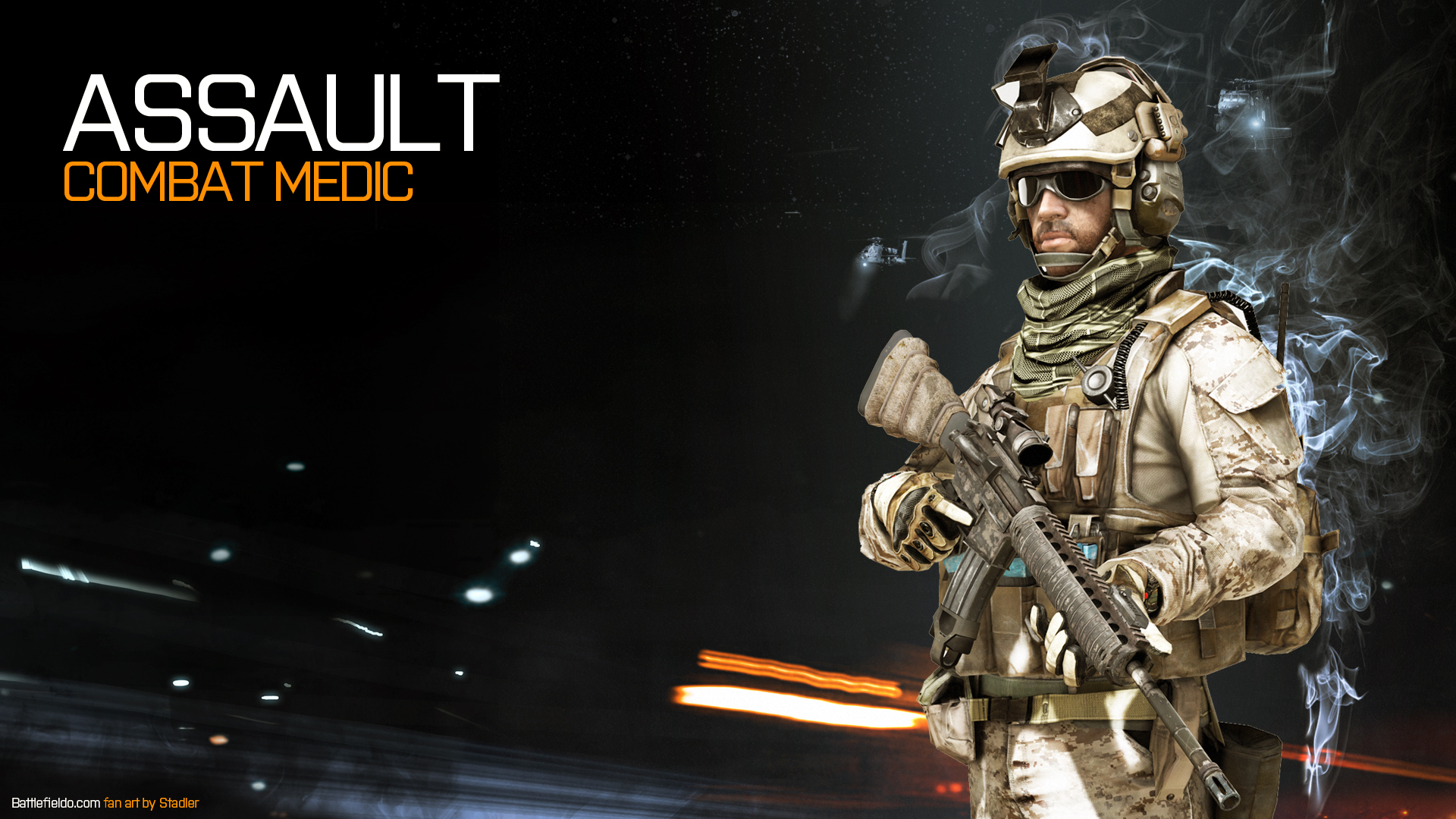 Battlefield 3 Assault Combat Medic HD Wallpaper - iHD Wallpapers