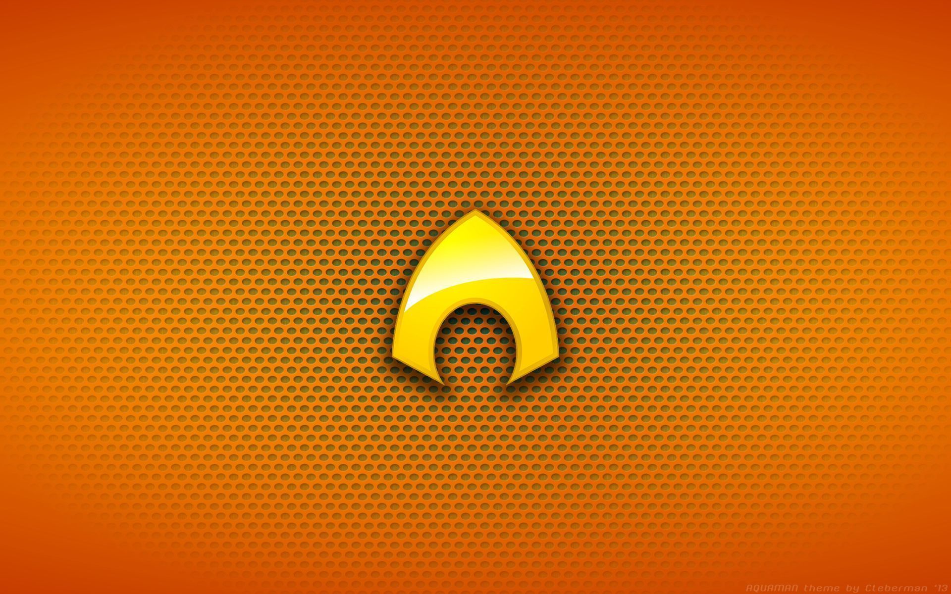 Wallpaperres.com | Aquaman Logo Wallpaper 04