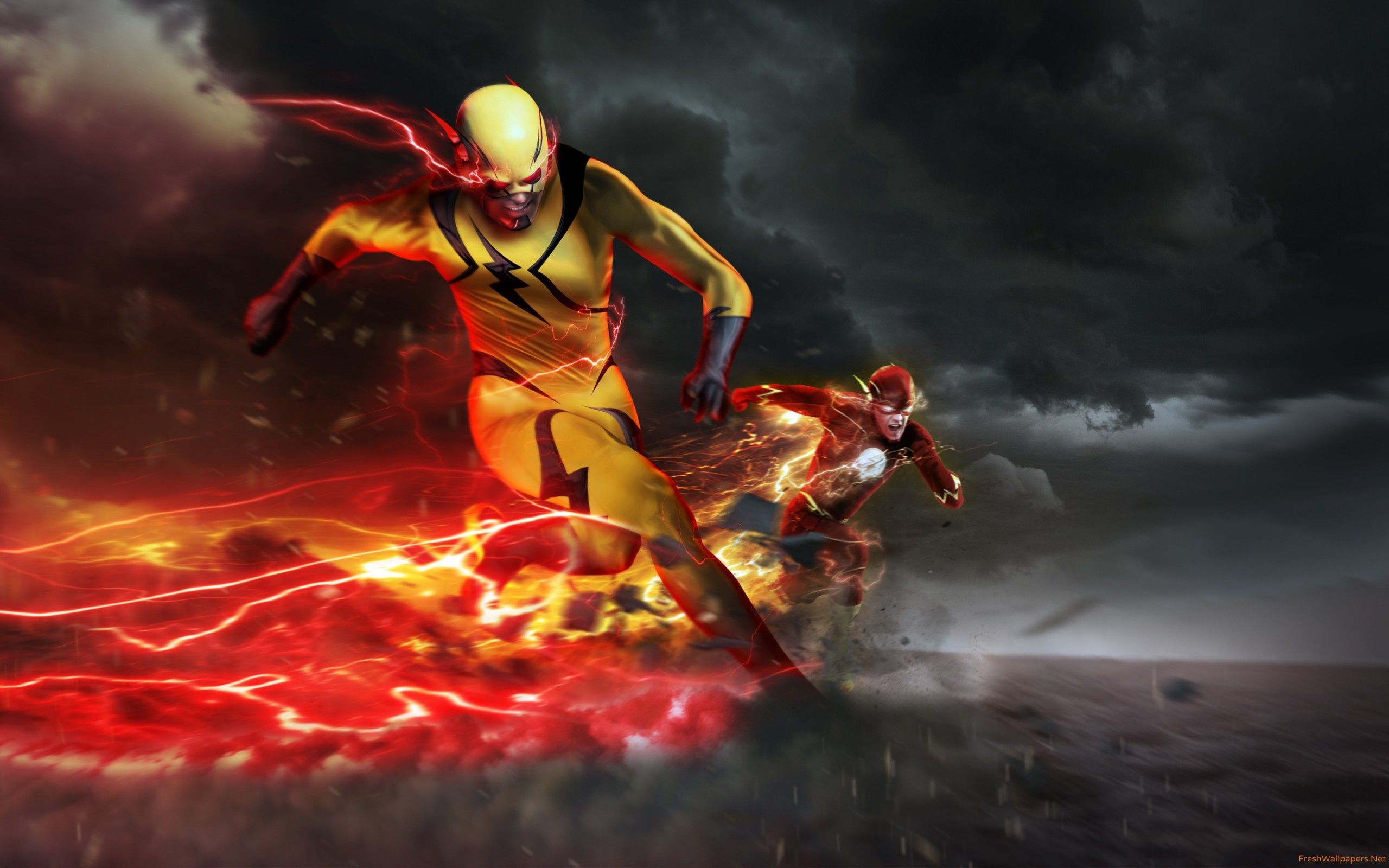 Eobard Thawne as Professor Zoom in The Flash wallpapers