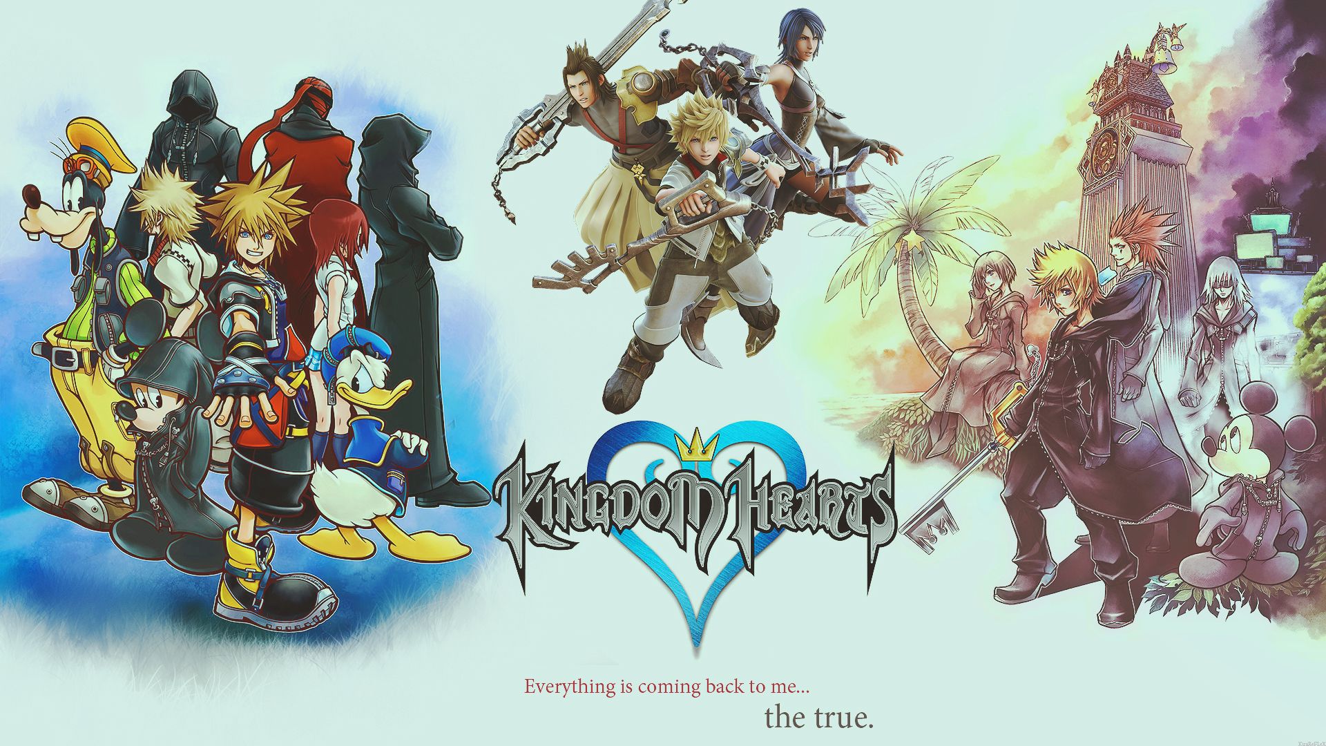 Kingdom Hearts HD Backgrounds