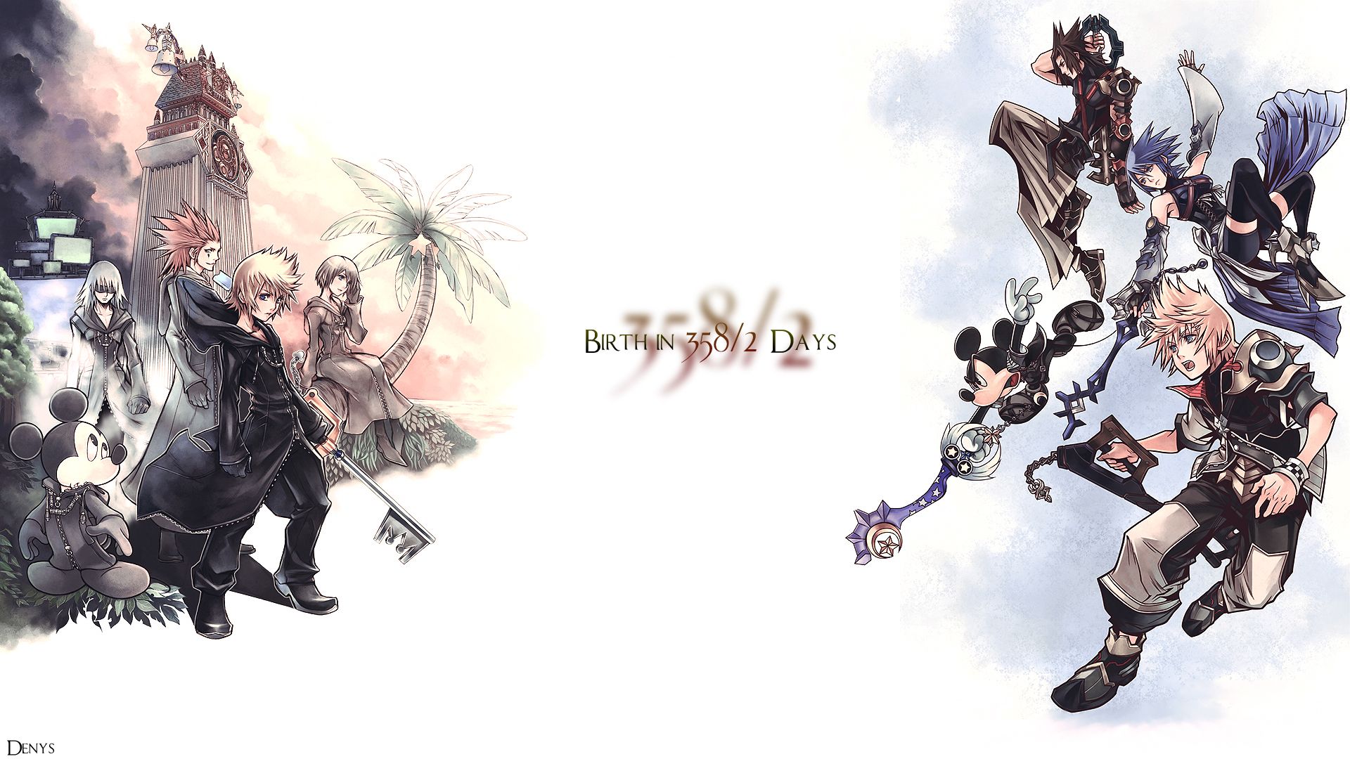 DeviantArt More Like Kingdom Hearts HD Wallpaper by KiraReFLeX