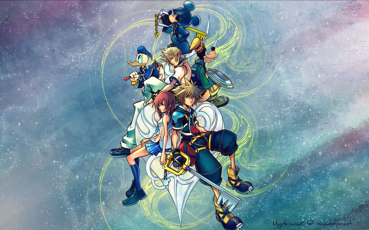Kingdom Hearts HD wallpaper 1280x800