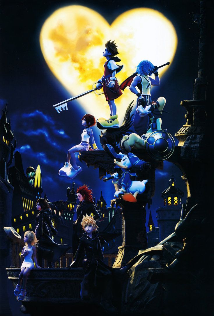 Kingdom Hearts HD CG Wallpaper by DanChaos1 on DeviantArt