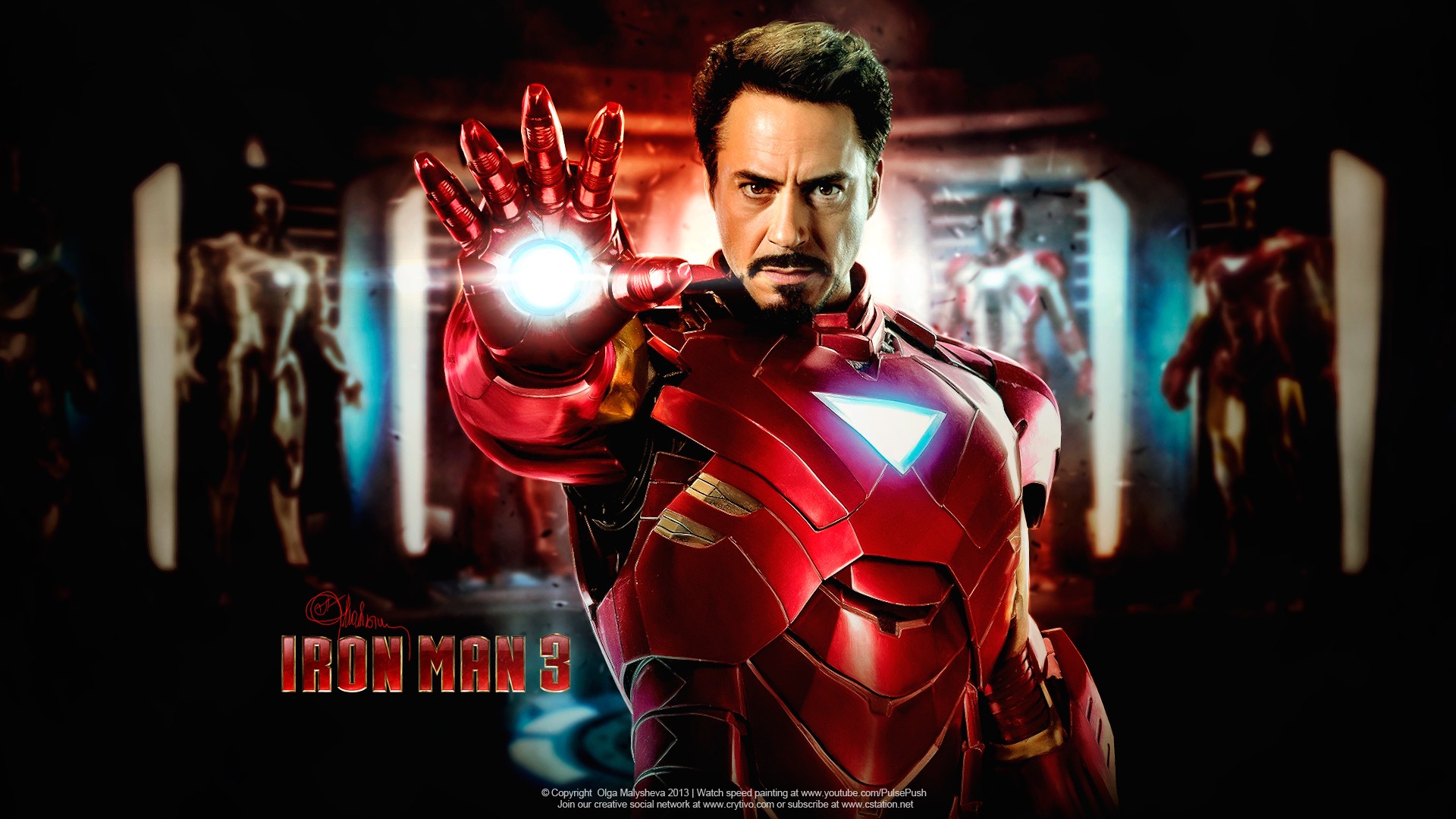 Iron Man 3 Iron Man HD Spunky Wallpaper Free HD Wallpaper ...