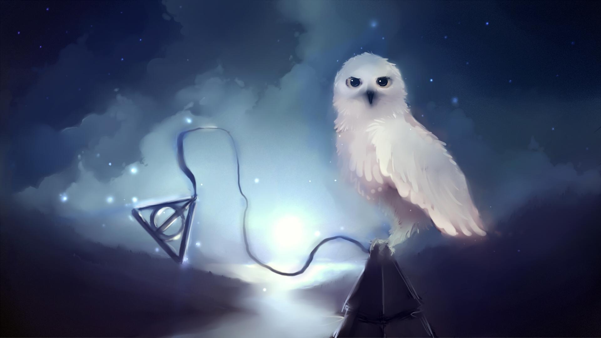HEDWIG AND THE DEATHLY HALLOWS NECKLACE WALLPAPER - (#48498) - HD ...