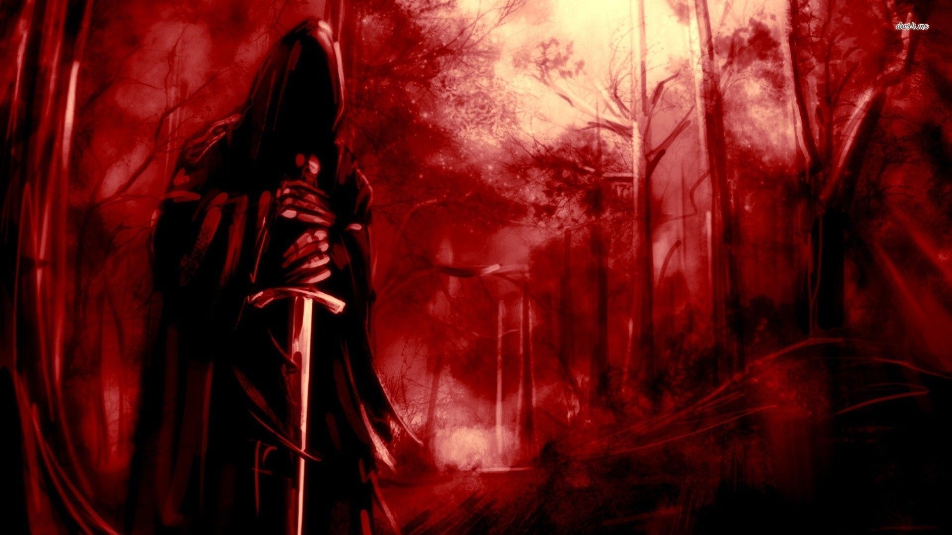 Red death wallpaper - Fantasy wallpapers -