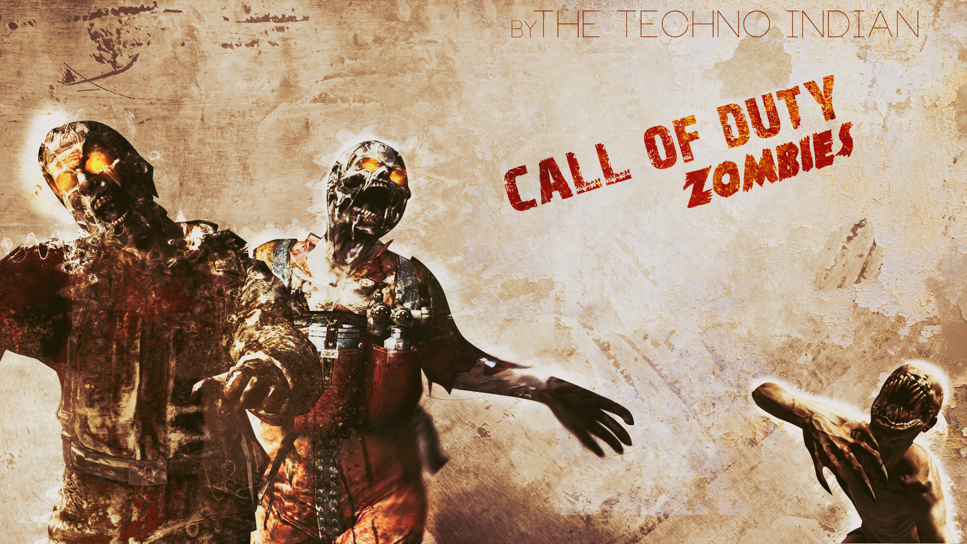 Call Of Duty Zombies Wallpaper by TheTechnoIndian on DeviantArt