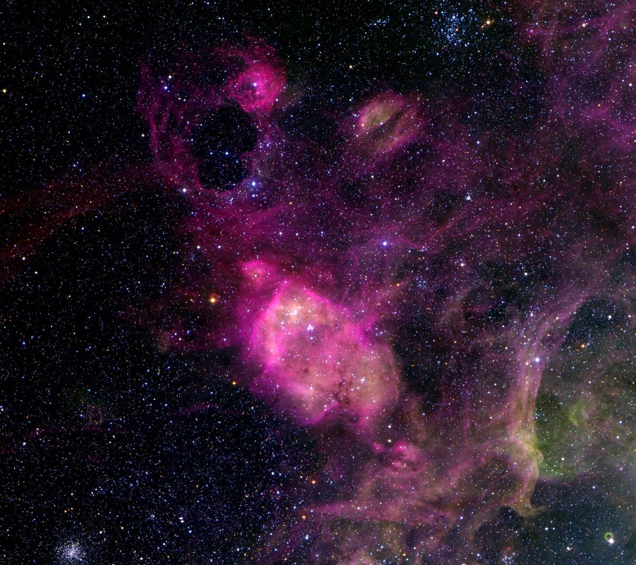 Space Nebula lg g flex 2 Wallpapers HD 2160x1920
