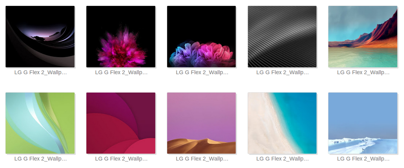 Interested In LG G Flex 2's High-Res Wallpapers? You Can Download ...