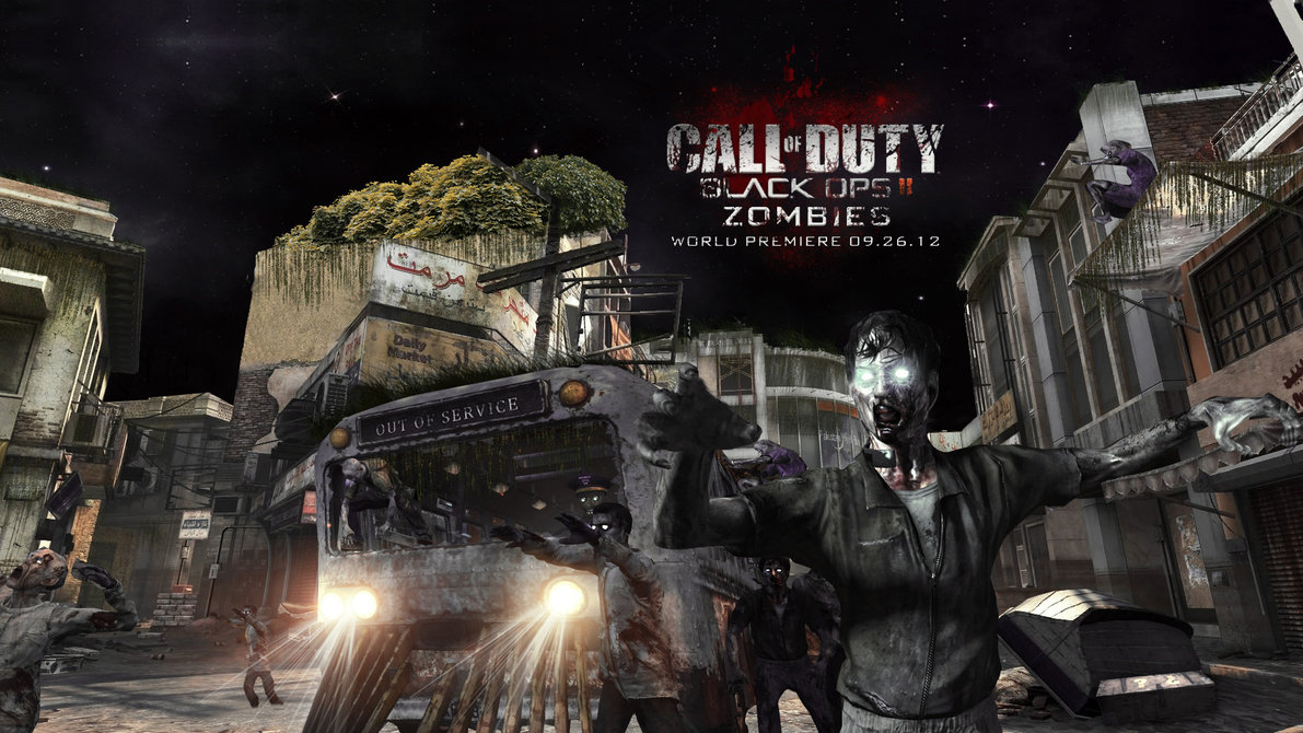 5120x2880 Black Ops 2 Zombies Backgrounds by Justin Bruno