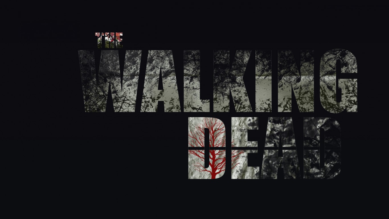 2014 The Walking Dead Logo Wallpaper HD Desktop - ARASPOT.com