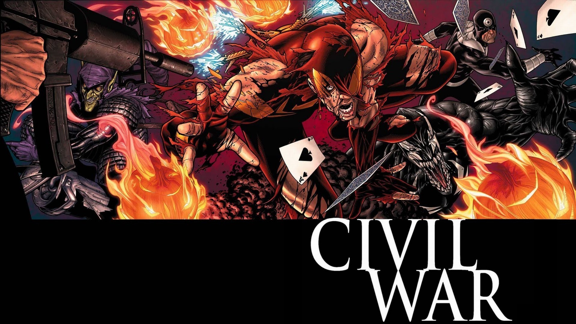 Free Marvel Civil War Wallpaper High Definition @AT4 « Wallx