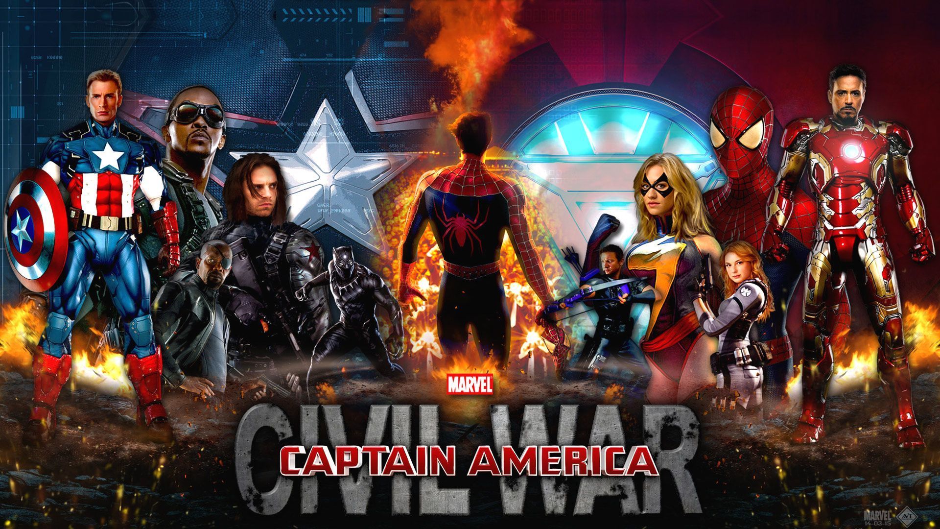 Captain America Civil War wallpaper Free full hd wallpapers for