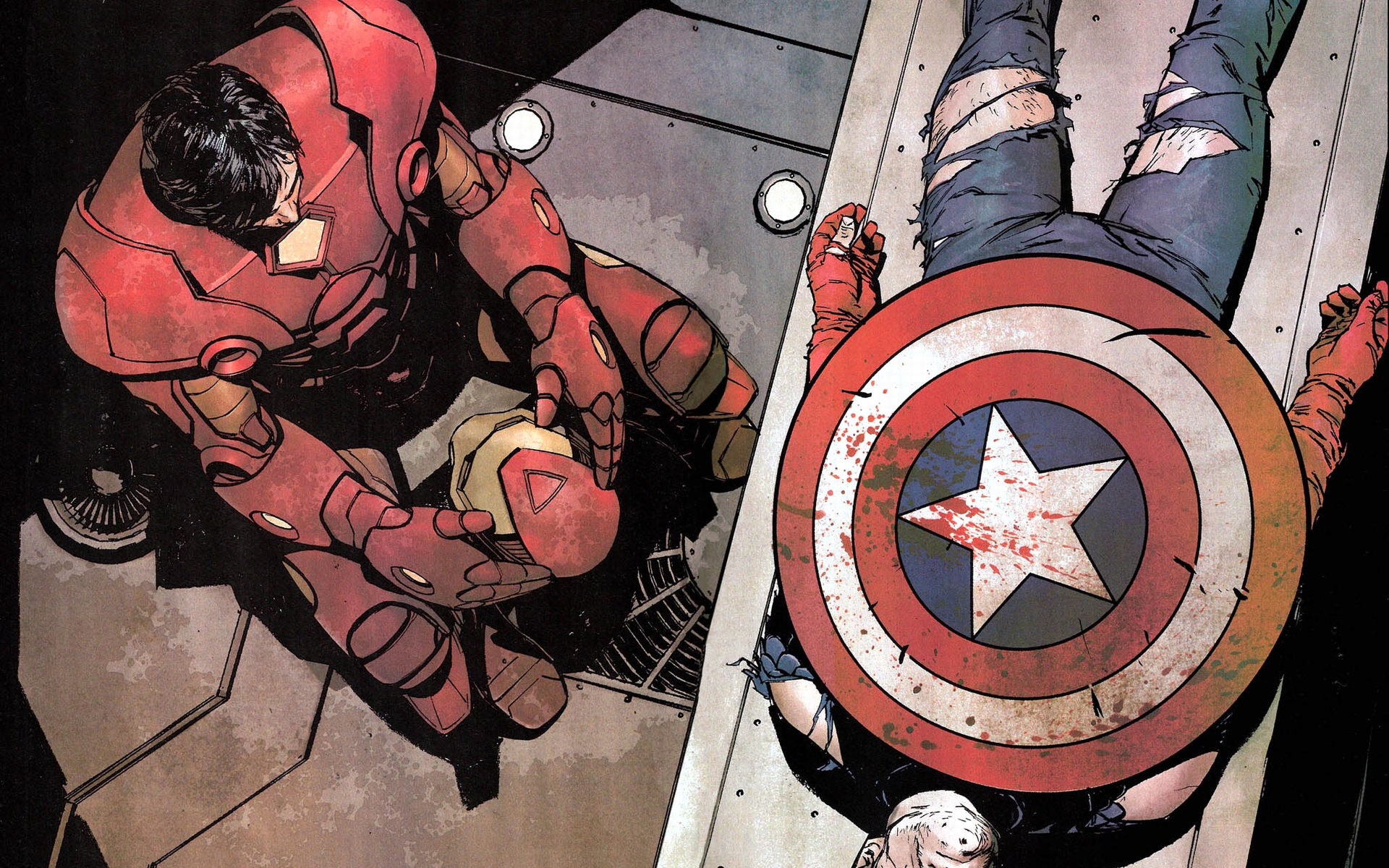 Iron Man Kills Captain America - 1498312