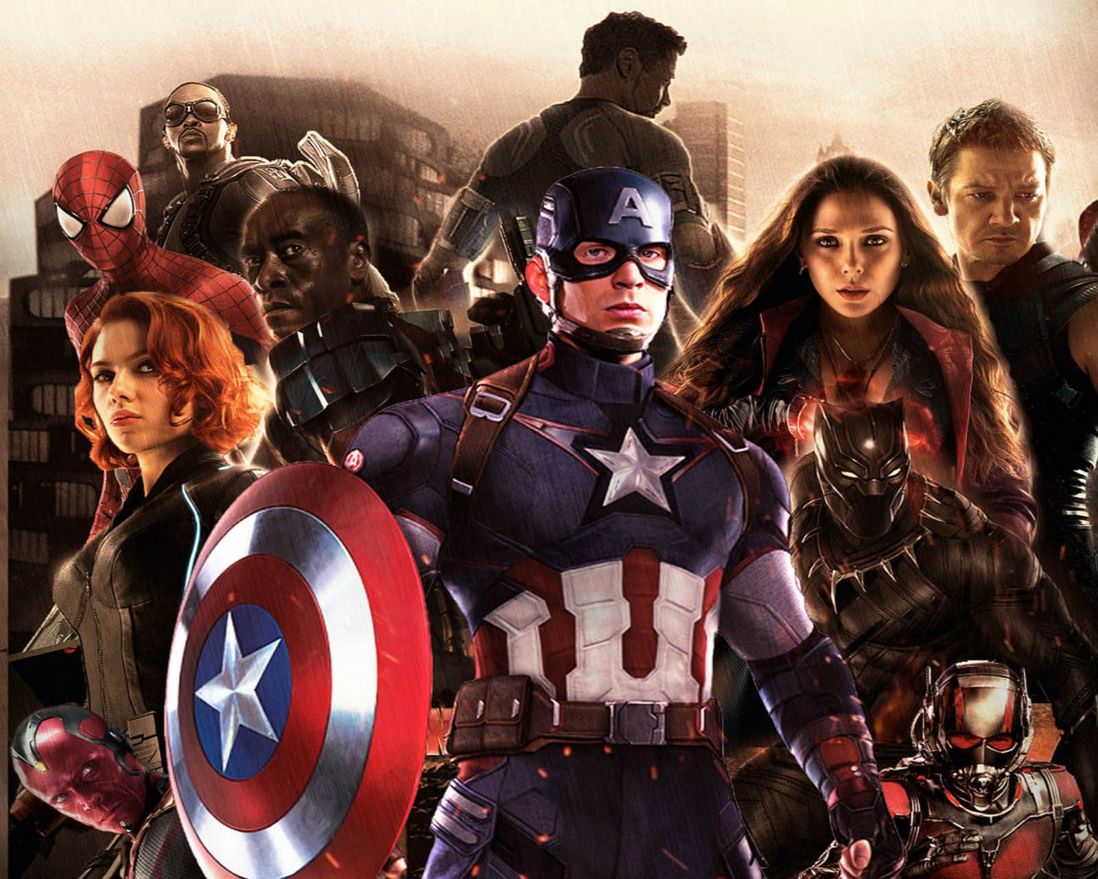 CAPTAIN AMERICA 3 Civil War marvel superhero action fighting 1cacw ...