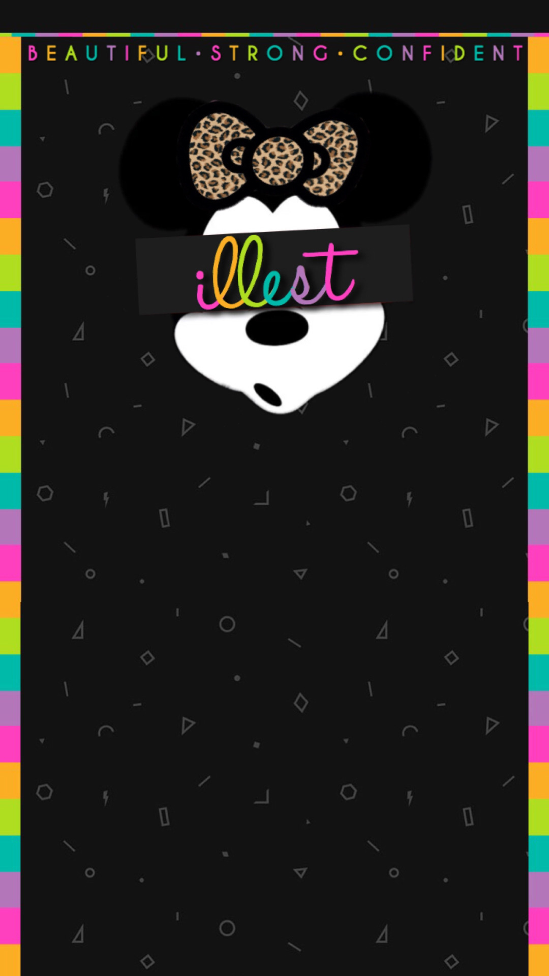 Cute Wallpapers — Minnie Mouse illest wallpaper made by me 