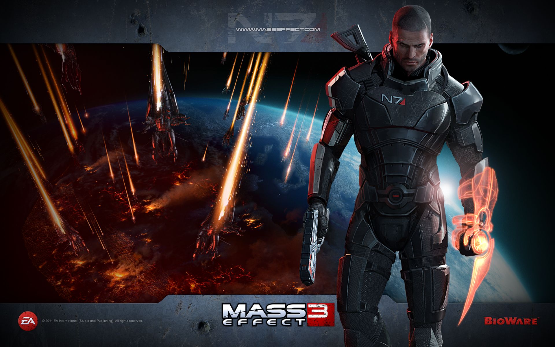 Mass Effect 3 HD Backgrounds