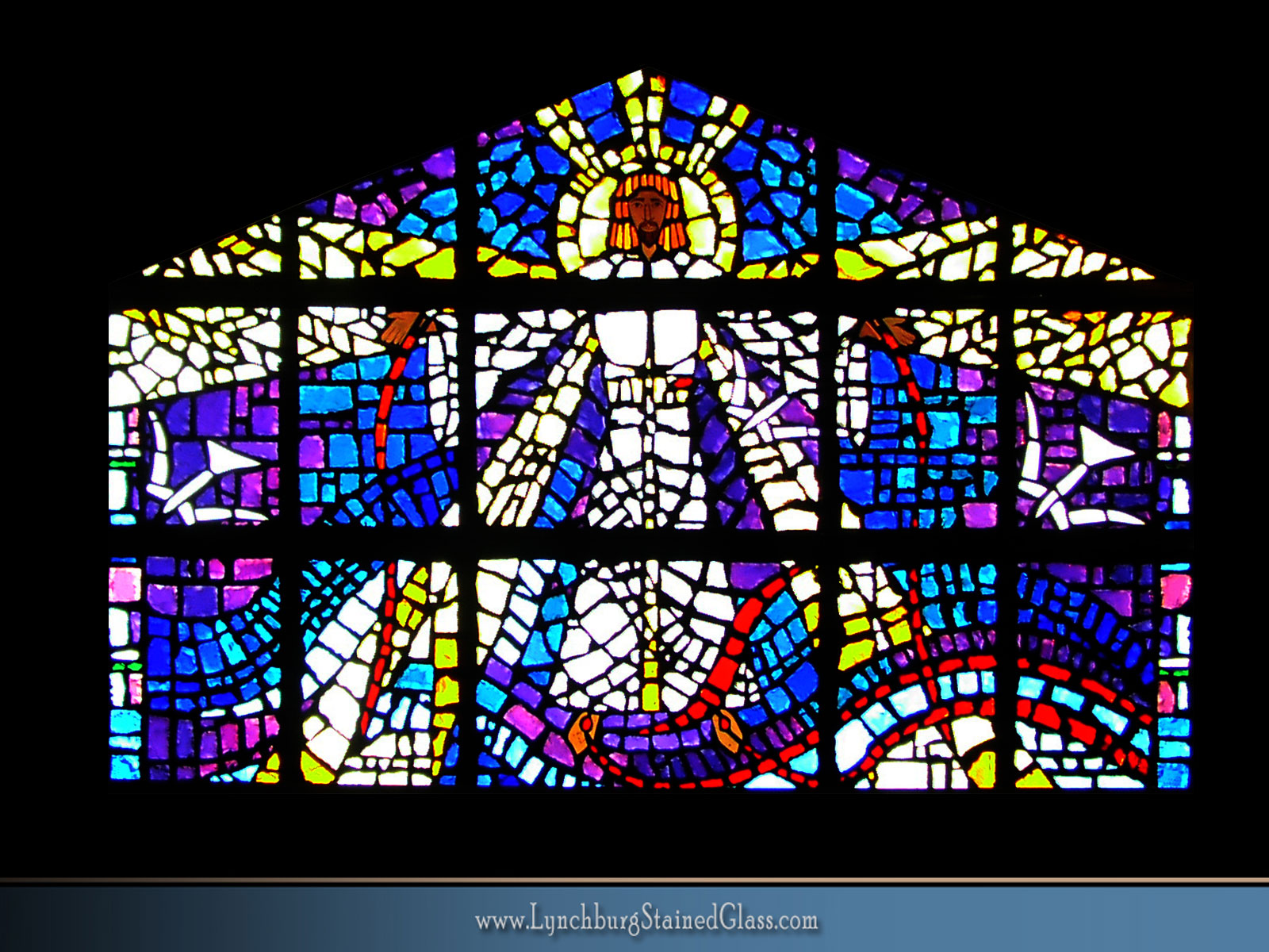 Stained Glass Background 07