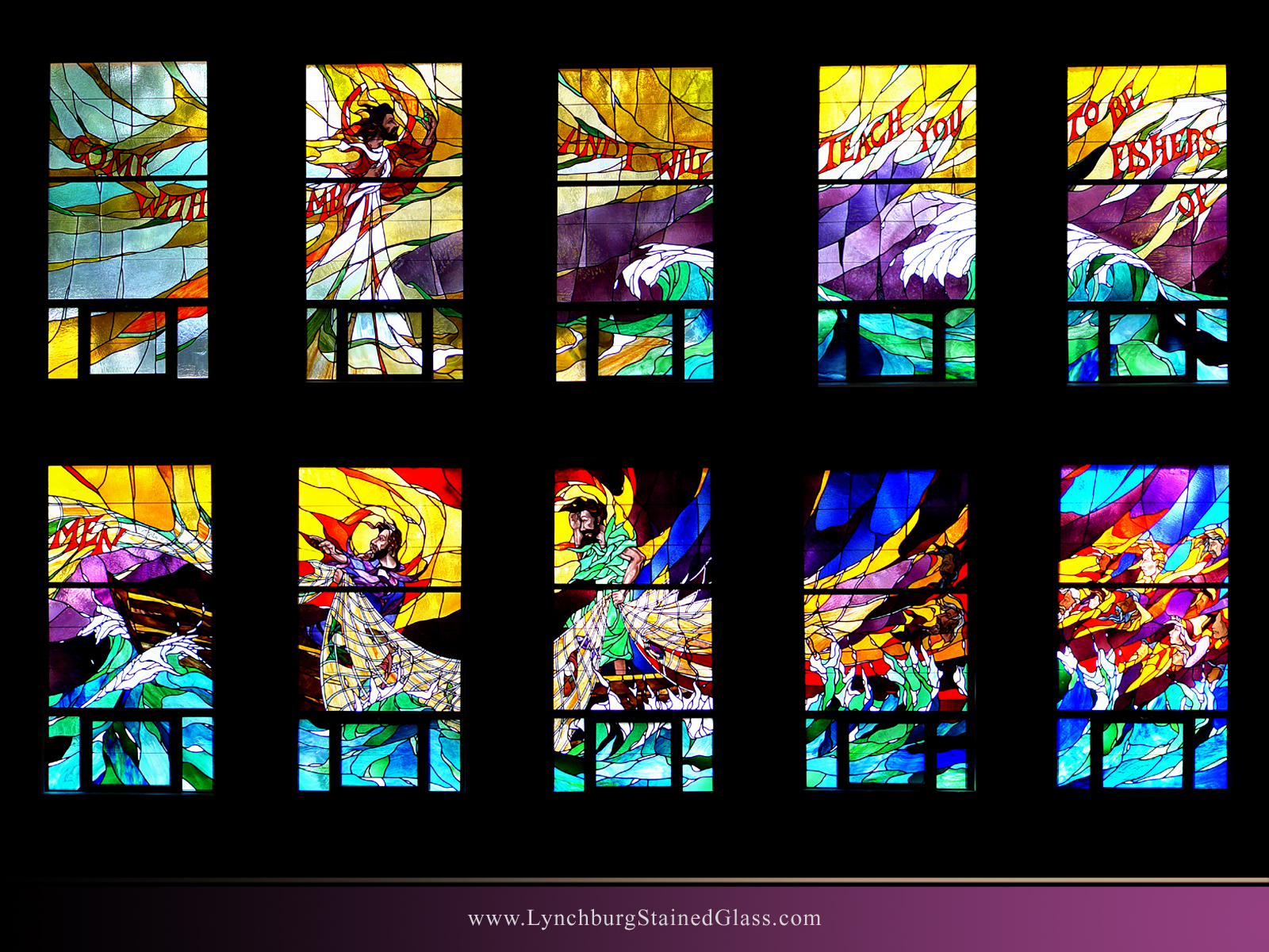 Stained Glass Background 12