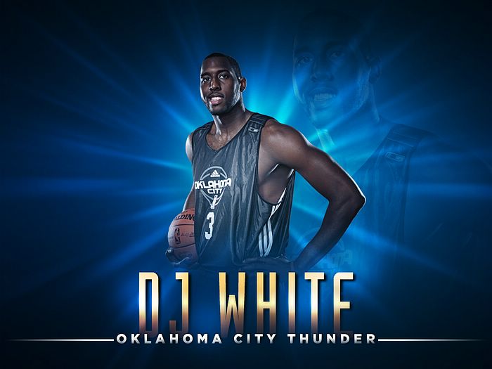 NBA Thunder : D.J White Photo 33 - Wallcoo.net