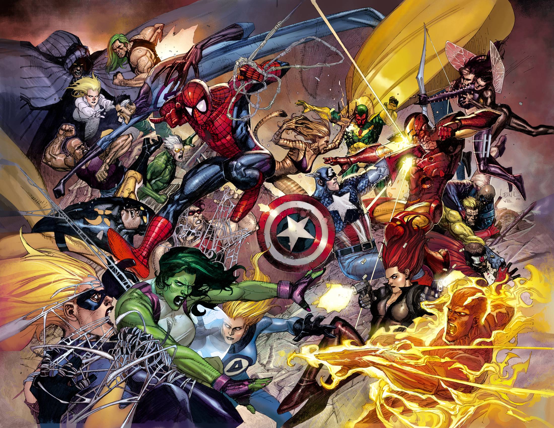 Marvel Civil War Wallpapers