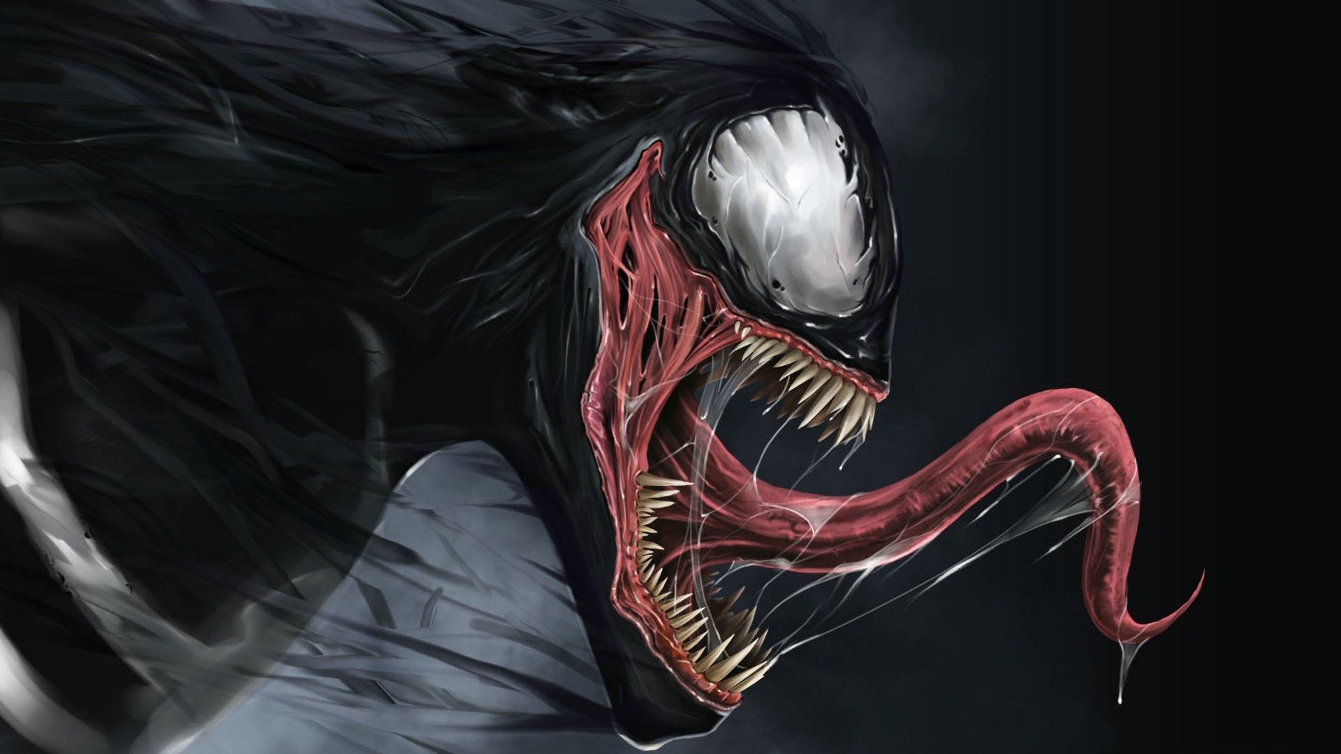 Download Wallpaper 1920x1080 Venom, Marvel comics, Spider-man Full ...