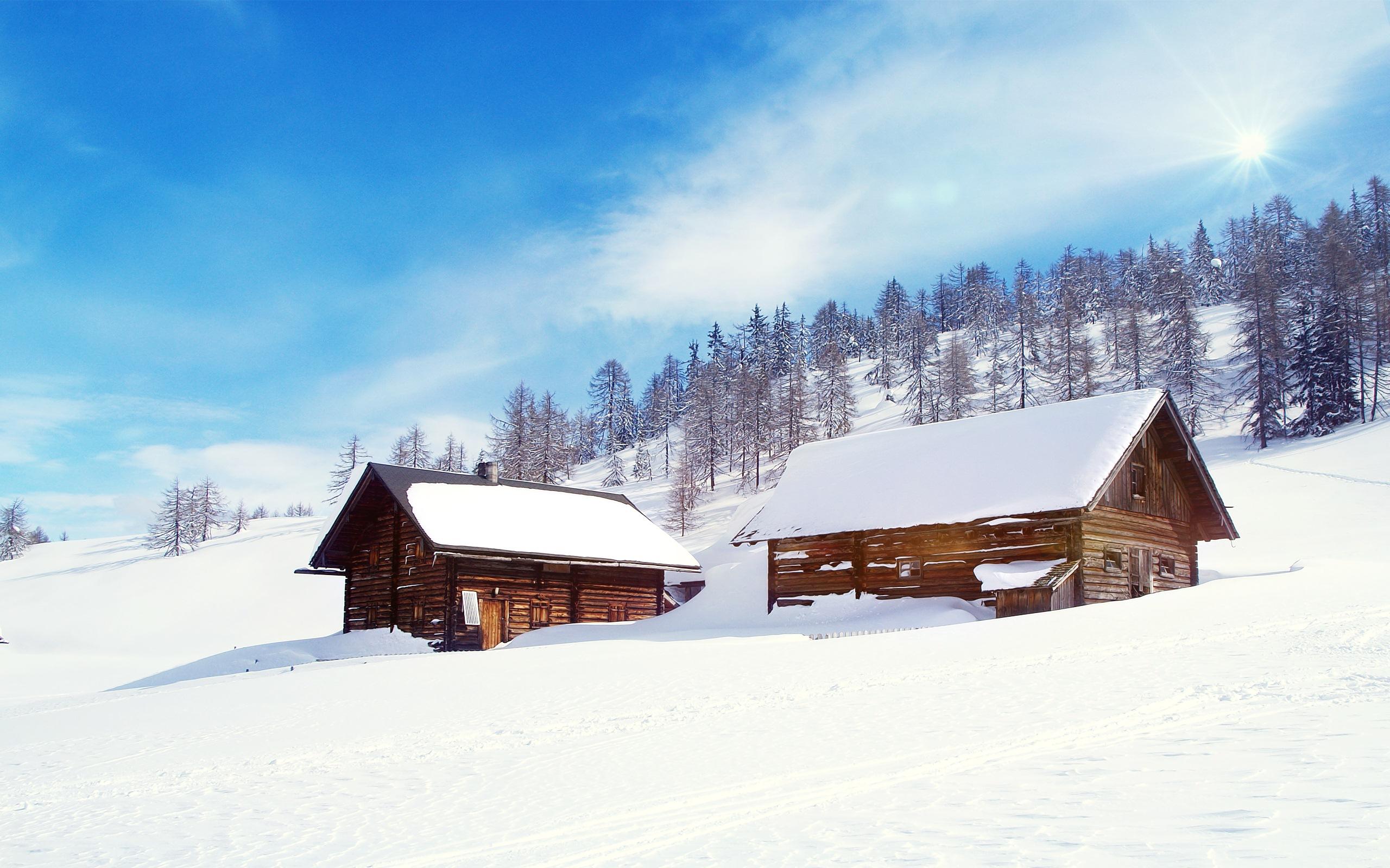 Winter Snow Scenery >> HD Wallpaper, get it now!