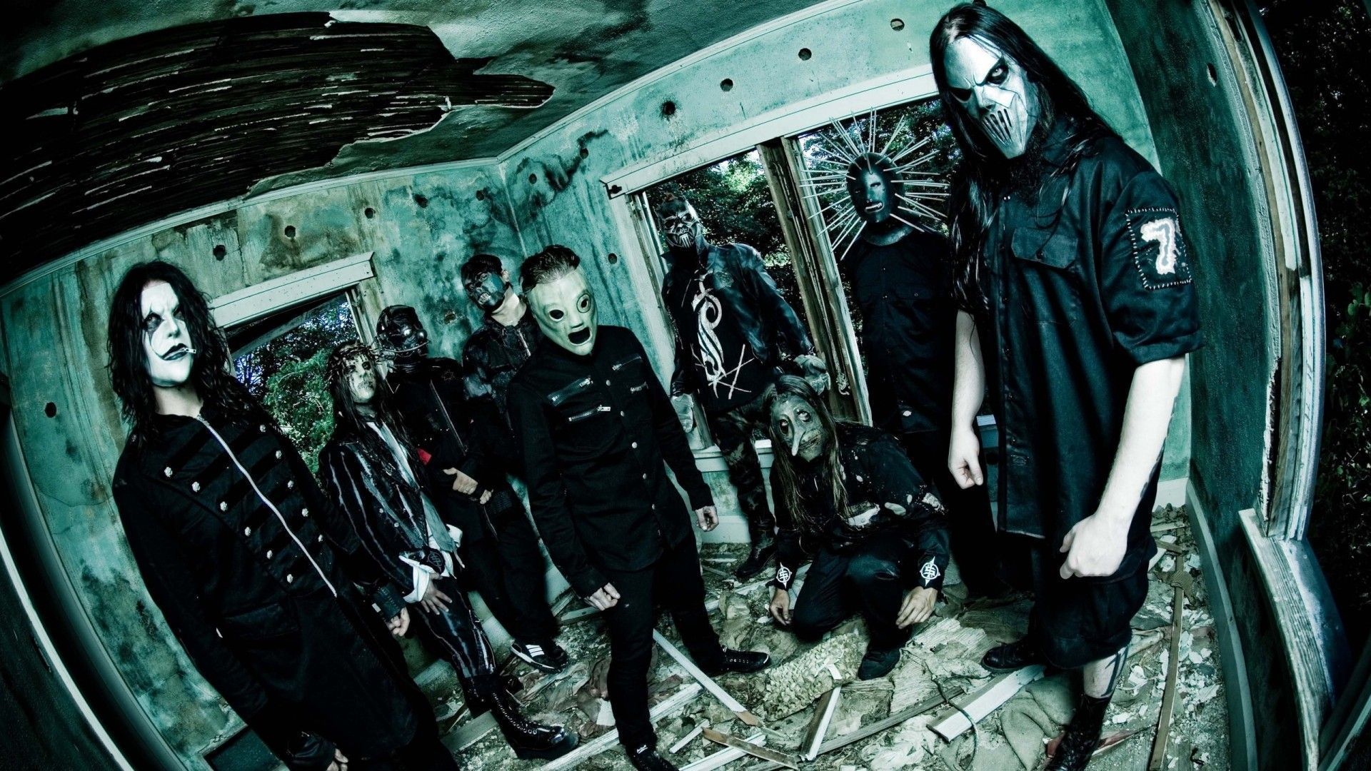 Metal music bands slipknot best widescreen background awesome