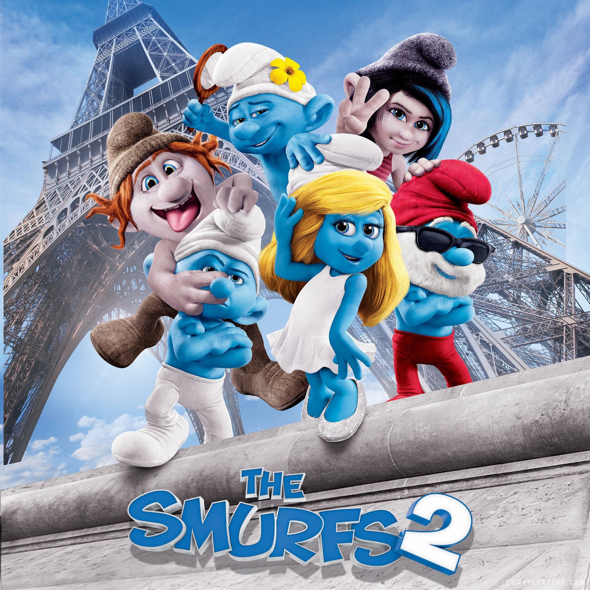 The Smurfs 2 HD Wallpaper - iHD Backgrounds