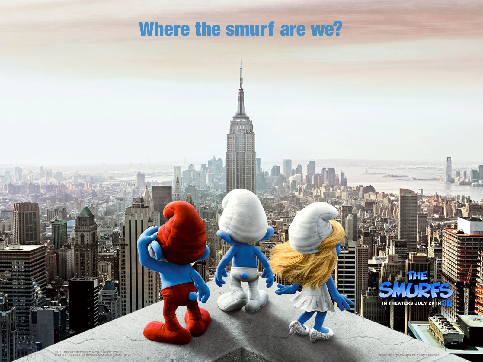 The Smurfs | Free Desktop Wallpapers for HD, Widescreen and Mobile