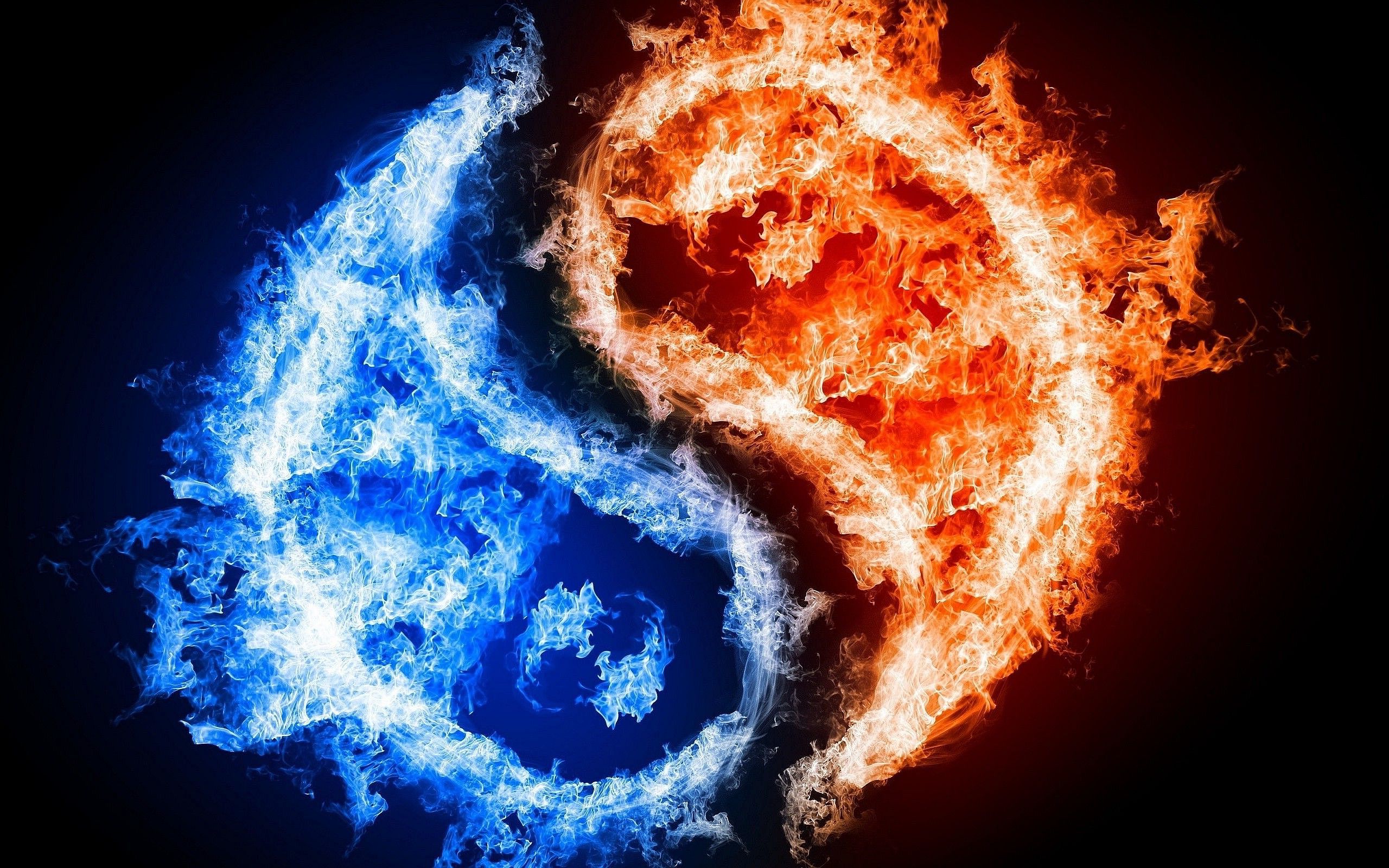 Water And Fire Wallpapers