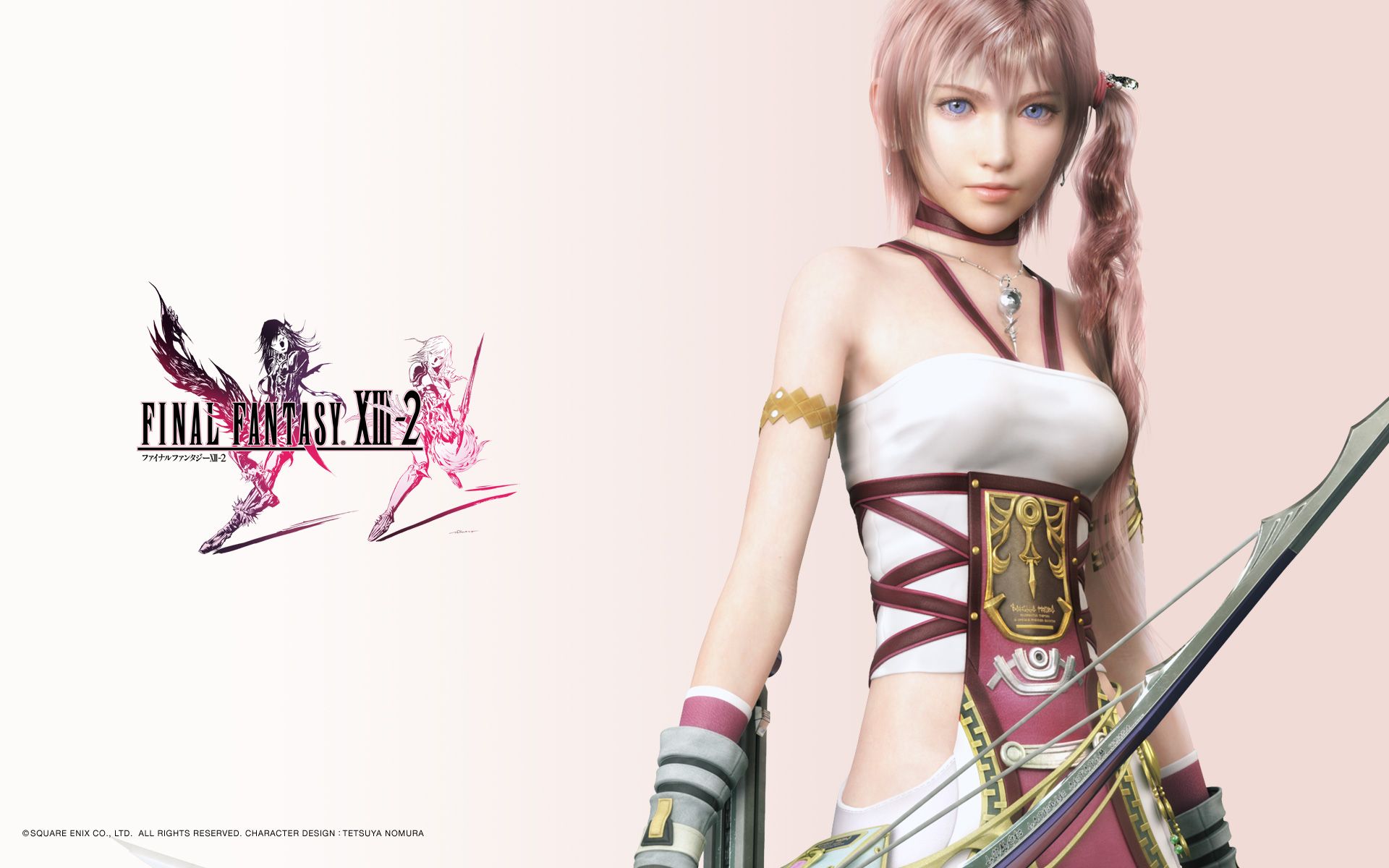 Final Fantasy XIII-2 Wallpapers - Lightning, Serah, Noel, Mog