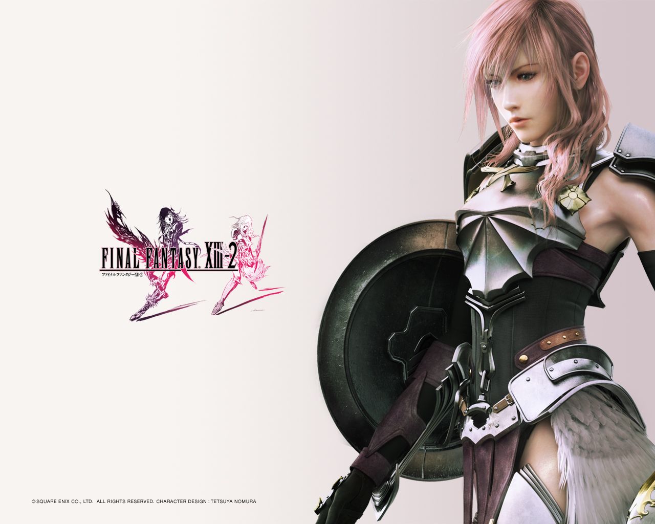 Final Fantasy XIII 2 Wallpapers - Lightning, Serah, Noel, Mog