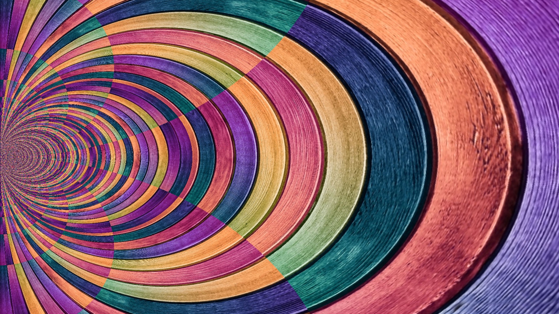Colored round wooden Mac Wallpaper Download Free Mac Wallpapers
