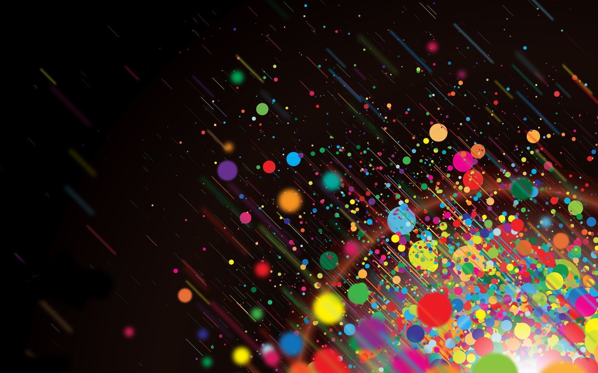Abstract Colored Dots HD Wallpaper | Download HD Wallpapers